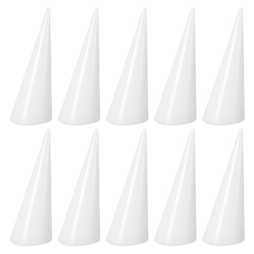 10pcs cone shape acrylic ring - cone,