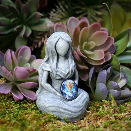 Gaia goddess statue resin - statue, art
