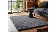 Habitat Cosy Flint Grey Shaggy