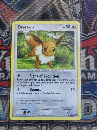 Eevee 111 common platinum - common,