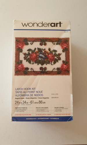 Elegant roses large latch - roses,