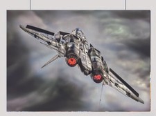SU57 FIGHTER JET POSTER