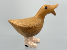 DCUK Hand Carved Wooden Duck