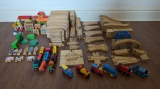 BRIO (Branded & compatible) Wooden Train Set Huge Bundle.