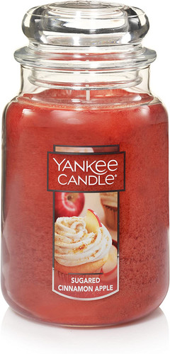 Sugared cinnamon apple - sugared,