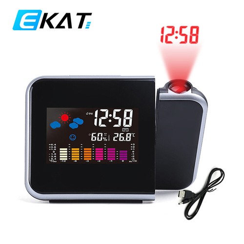 Smart alarm clock - digital, led