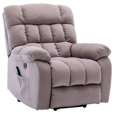 Electric Power Lift Recliner Chair Riser Sofa w/ Massage Heat Function Armchair