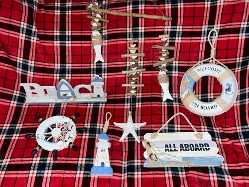 Nautical beach decor signs - decor,