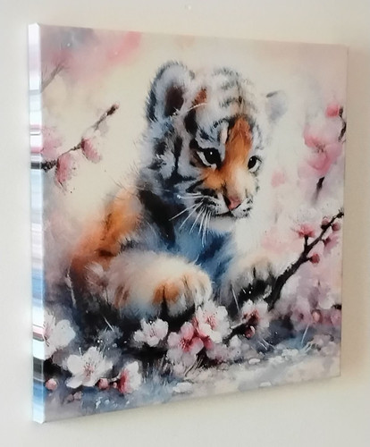 Tiger cub floral blossom - cub,