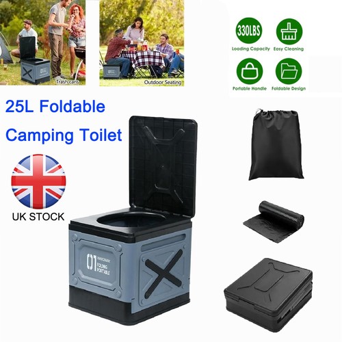 25l folding camping toilet - folding,