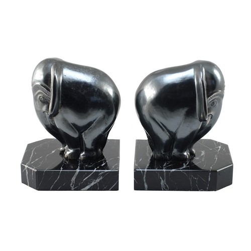 Pair art deco bookends - pair,