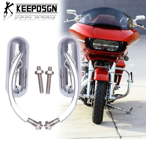 Chrome oval mirrors - oval,