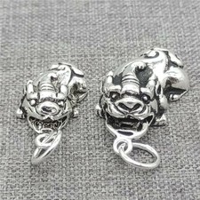 2pcs of 925 Sterling Silver Pi