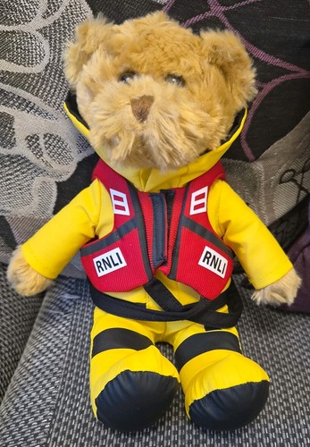 Rnli lifeboats teddy bear - bear, 10"
