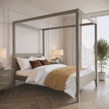Double four poster bed frame - double,