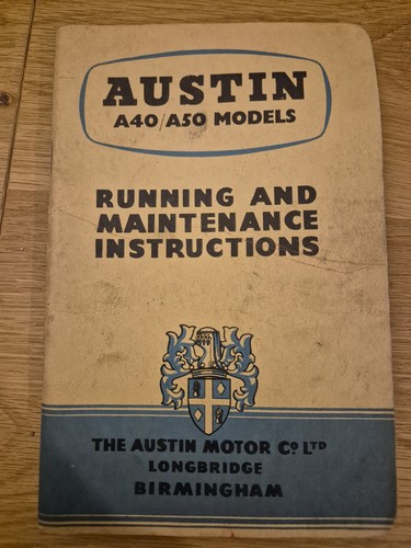 Austin a40 a50 - austin, a40/a50