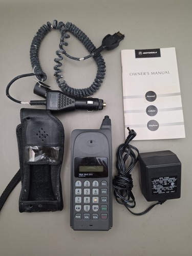 Vintage motorola phone tele - vintage,