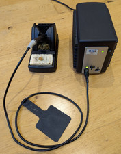 OKI Metcal MFR-PS2200 Soldering Station with MFR-H1-SC handpiece, tip and stand