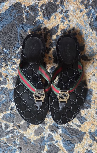 Gucci monogram thong - gucci, gg