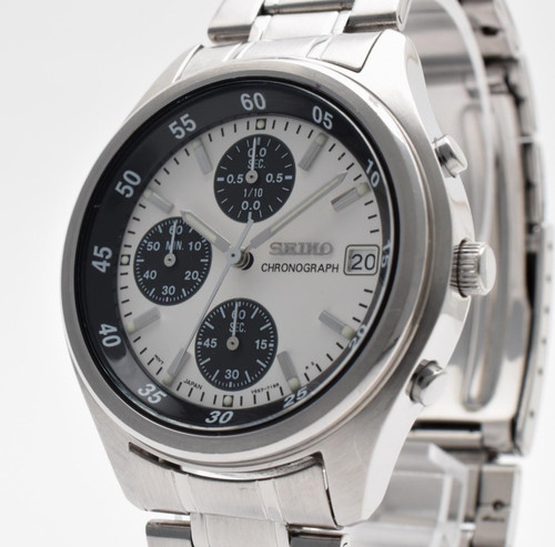 Seiko chronograph v657 7100 - chronograph, v657-7100