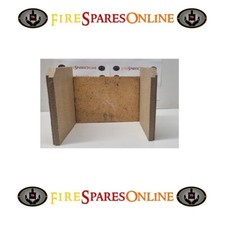 Fire Bricks to suit Coalbrookdale Little Wenlock Stove, Clay Rear, 2 Side Bricks