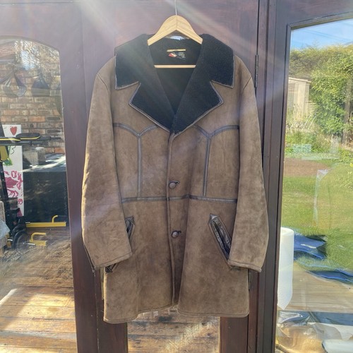 Sheepskin coat xl - coat,