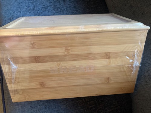 Homion wooden bread bin with - homion,