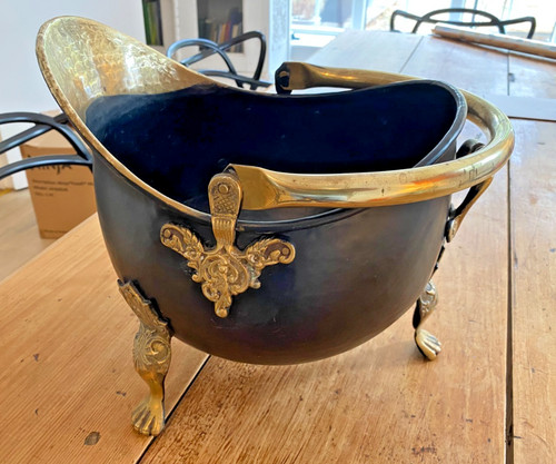 Vintage hand crafted - hand-crafted, brass