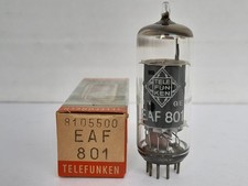 EAF801 Tube Telefunken - New/Original Packaging - NOS - EAF 801
