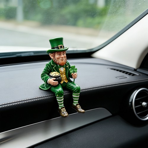 Leprechaun figurine resin - leprechaun,