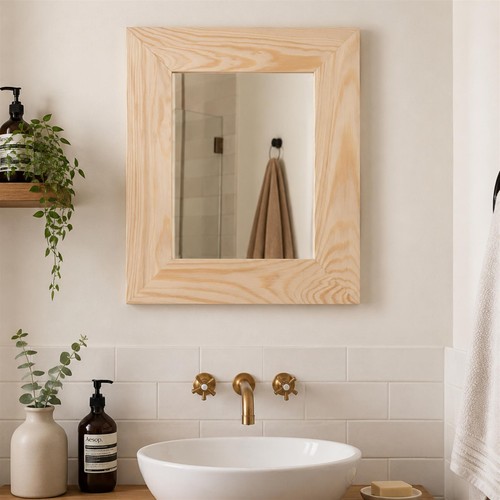Wooden mirror wide frame - |, frame|