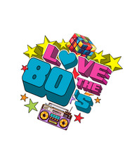 80s 90s Iron on Transfer T-shirts Heat Tranfers Bags Tops Tees Gift SN 05