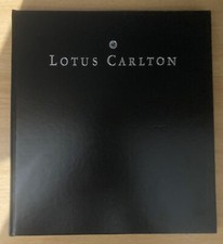 vauxhall opel lotus carlton limited edition memento of ownership; number 289