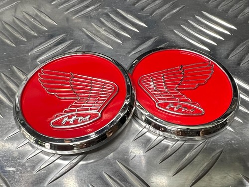 Tank emblem 1pair red - tank,
