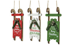 Wooden Sleigh Christmas Tree