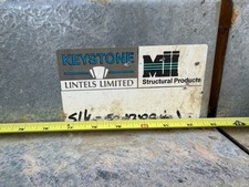 Steel cavity wall lintel