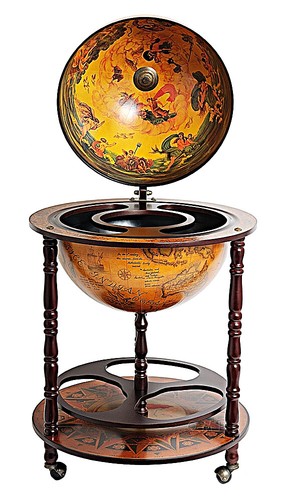 Globe drink cabinet home - , decor