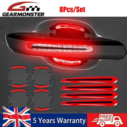 8pcs set red - 8pcs/set, reflective