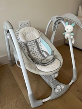 Ingenuity Raylan ConvertMe Swing-2-Seat PortableSwing