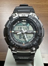 Casio AQW-100 Tide Graph Moon