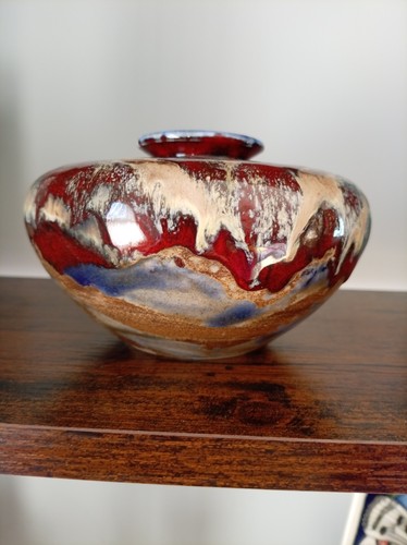 Moorcroft black ryden vase - moorcroft,