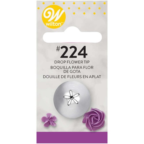 Wilton drop flower nozzle tip - drop,