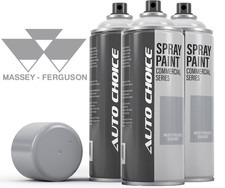 3 x Massey Ferguson Silver Mist Tractor Machinery Aerosol Spray Paint  400ml