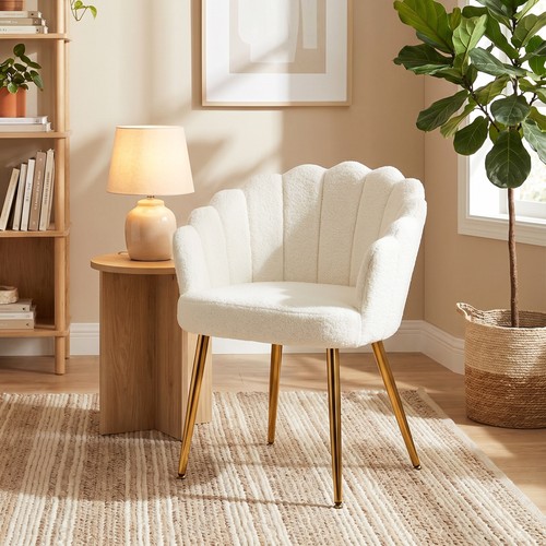 Petal back lounge chair with - chair,
