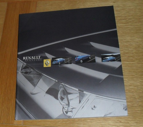 Renault avantime brochure - renault,