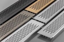 Plinth Heat Vent Grill Kitchen Cabinet Unit Worktop Size 480 x 80 mm