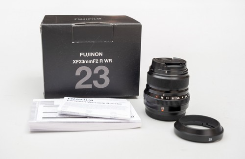 Fuji xf23mm wr lens - xf23mm,