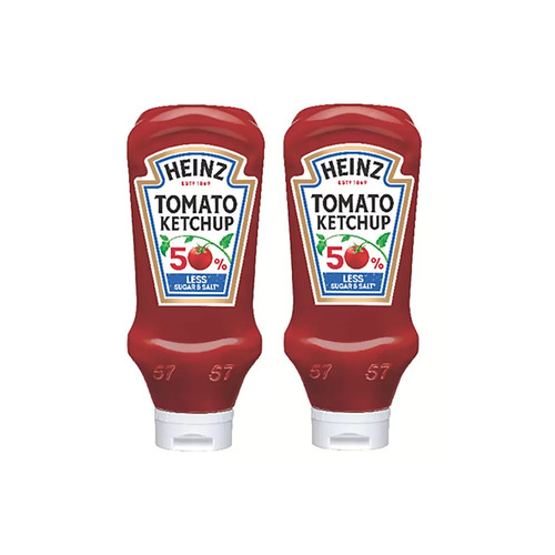 Heinz less sugar salt - sugar,