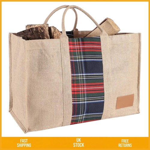 Heavy duty jute firewood - heavy,