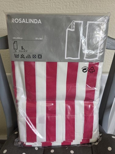 Vintage ikea red white - red/white, stripe